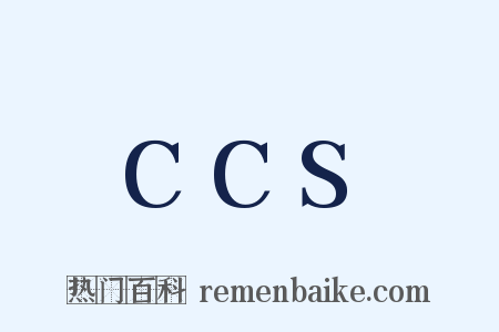 CCS是什么意思的图片